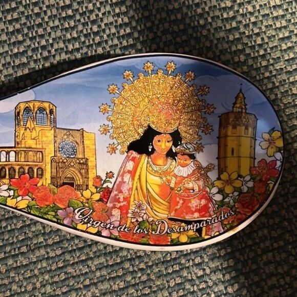 Valencia Ceramic Spoon Rest by People of Spain - Picture 3 of 7